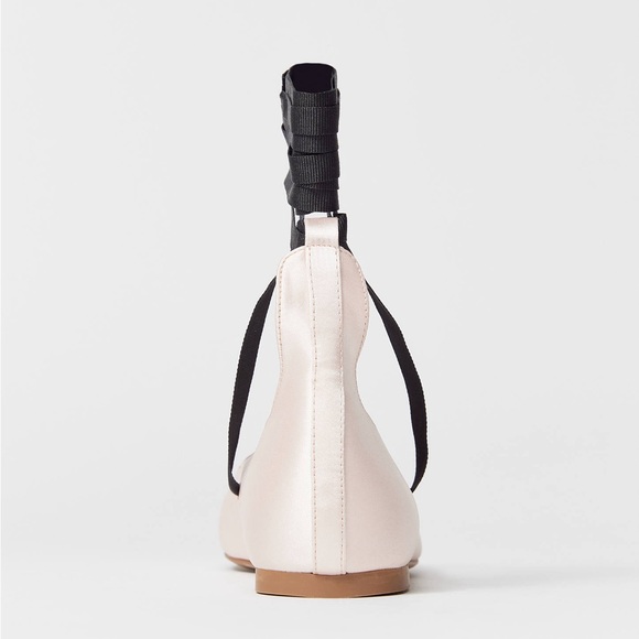 Urban Outfitters Karter Strappy Satin Ballet Flat - Picture 4 of 6